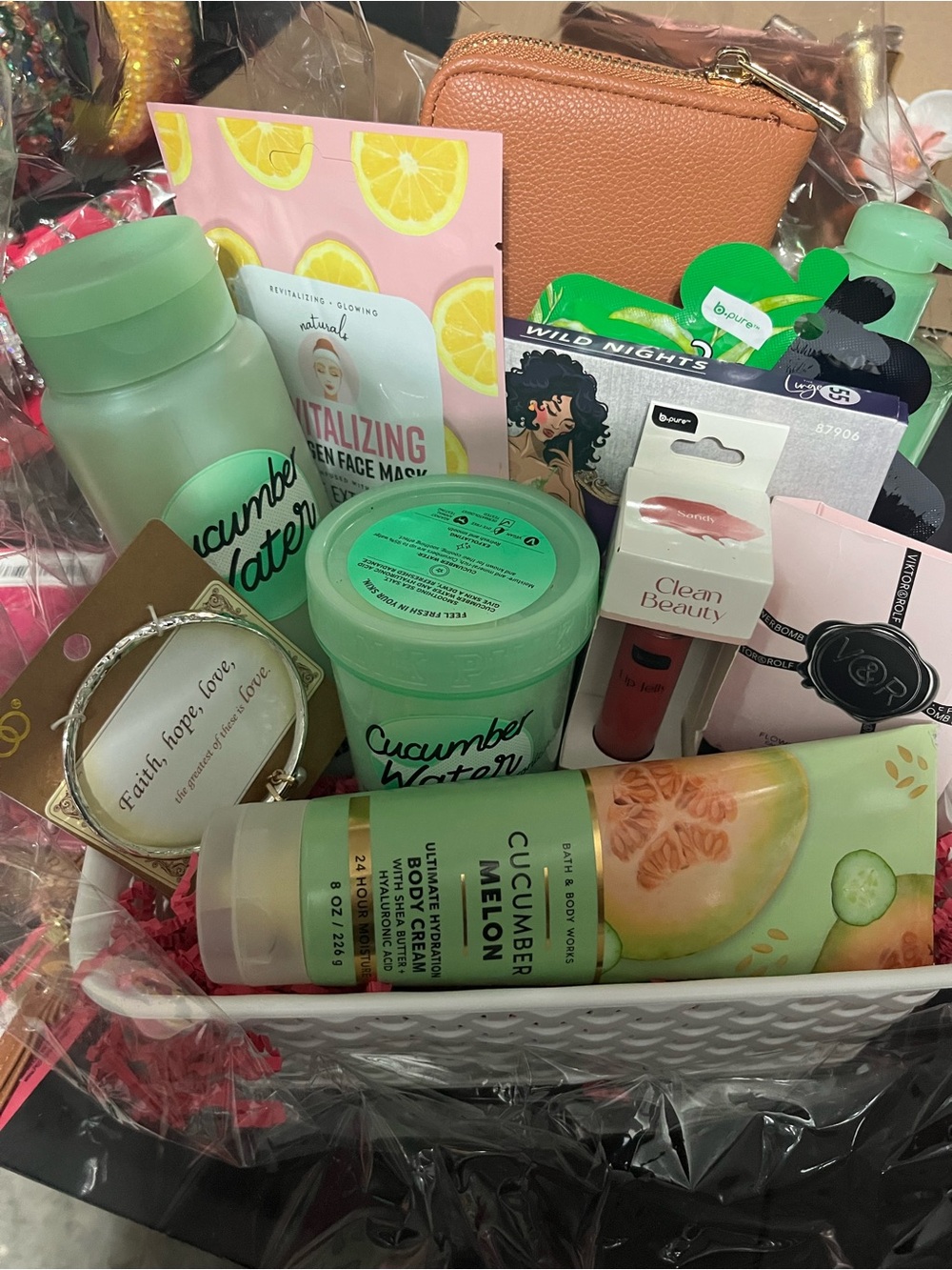 Cucumber Watermelon Body Care Gift Set - Green